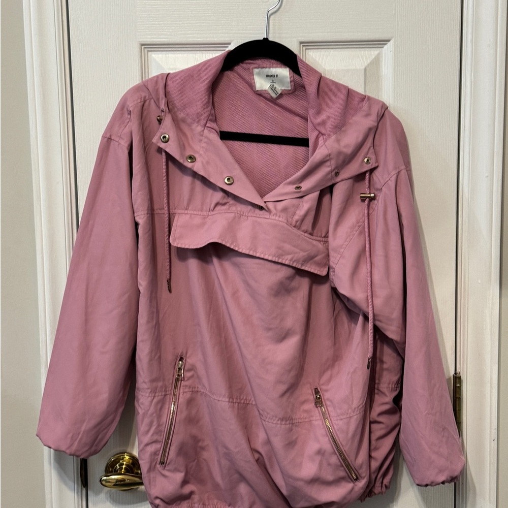 Forever 21 Pink Utility Jacket